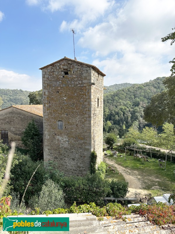 Vallgorguina - Can Vilar. Torre de defensa