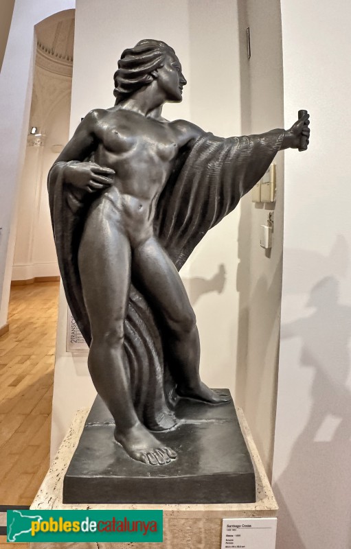 Tarragona - Museu d'Art Modern. Diana, obra de Santiago Costa, de 1925
