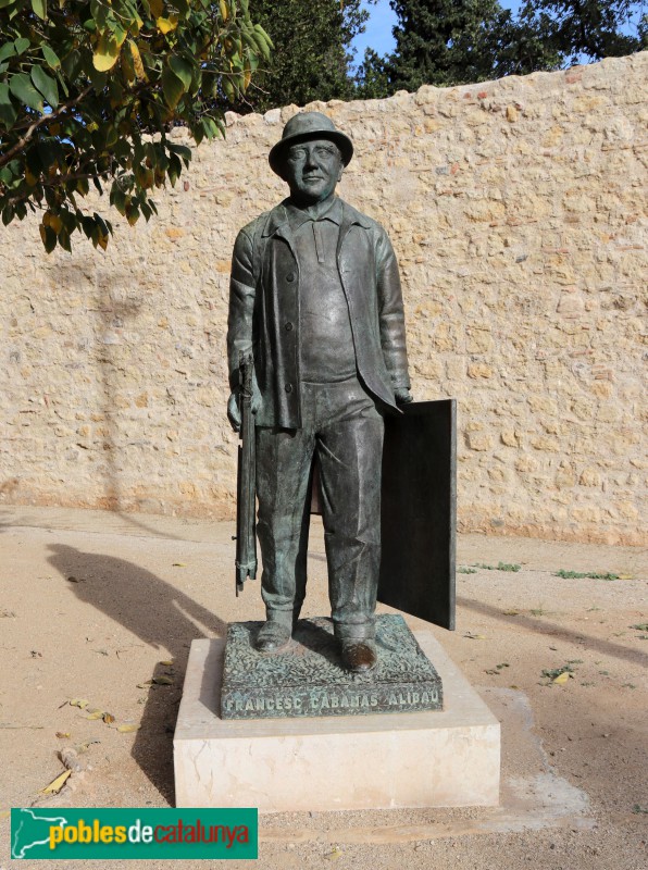 Sant Cugat del Vallès - Monument a Francesc Cabanes Alibau