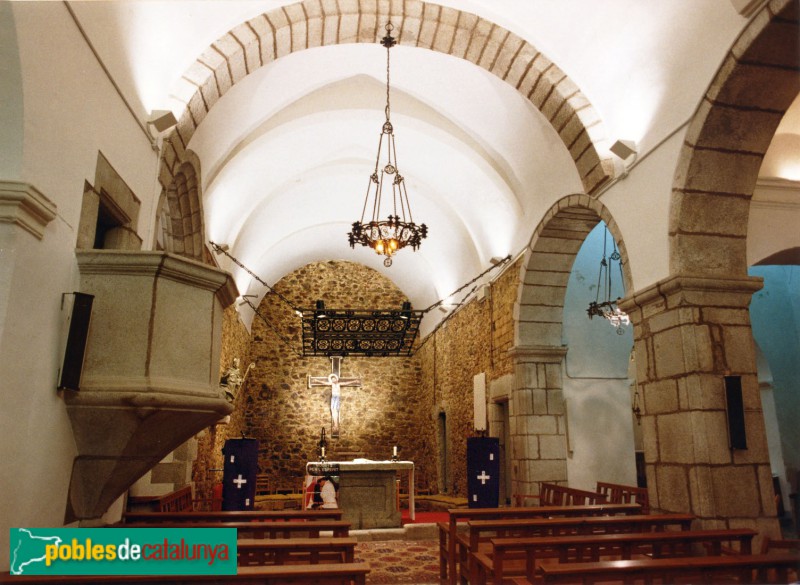 Llinars del Vallès - Església de Sant Sadurní de Collsabadell. Interior