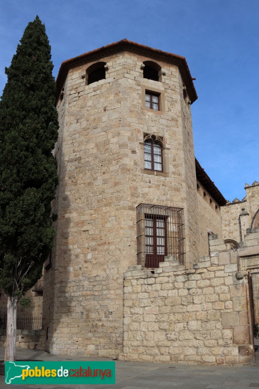 Sant Cugat del Vallès - Torre del palau abacial