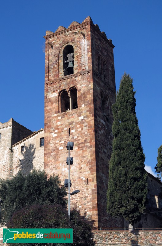 Sant Pere de Vilamajor - Torre Roja (Campanar de l'Església)