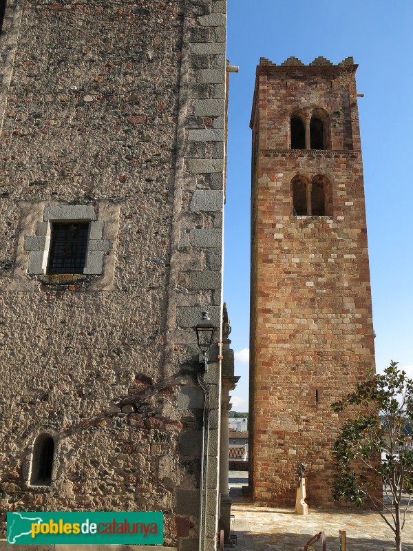 Sant Pere de Vilamajor - Torre Roja (Campanar de l'Església)