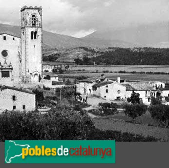 Sant Pere de Vilamajor - Les cases d'en Cortès abans de les reformes