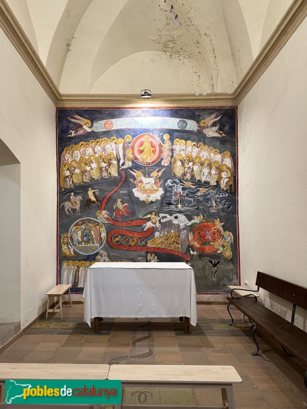 Església de Sant Pere de Vilamajor - Mural Meditació sobre l'Apocalipsi  (Kisléghi Nagy Ádám)