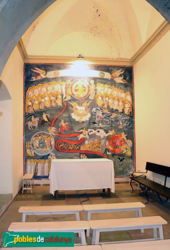 Església de Sant Pere de Vilamajor - Vitrall de la sagristia (Rossana Tlanesi)