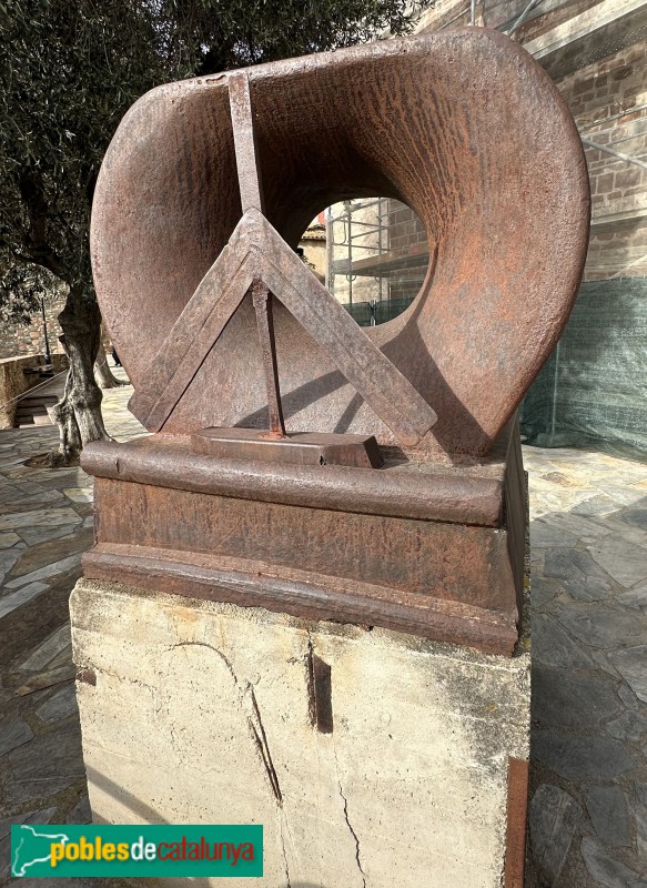 Sant Pere de Vilamajor - Escultura <i>La Veu de la Campana</i>