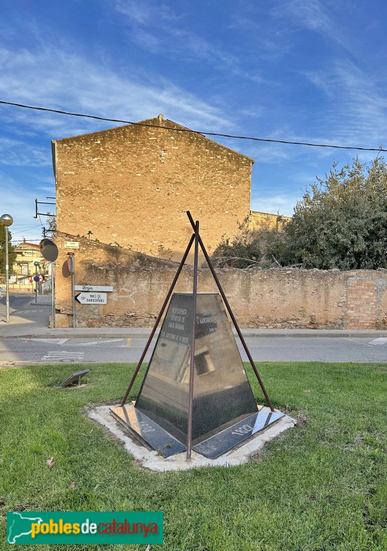 Santa Bàrbara - Monument al 175 aniversari