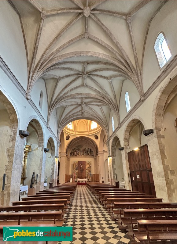 Alcanar - Església de Sant Miquel. Interior