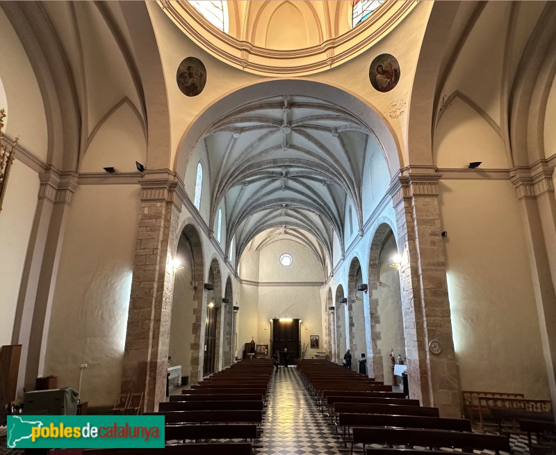Alcanar - Església de Sant Miquel. Interior