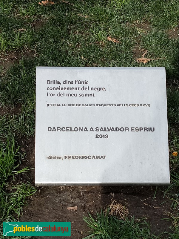 Barcelona - Solc. Homenatge a Salvador Espriu