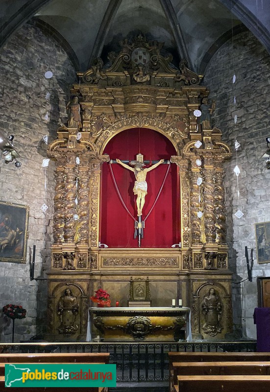 Barcelona - Església de Santa Maria del Pi. Capella de la Puríssima Sang