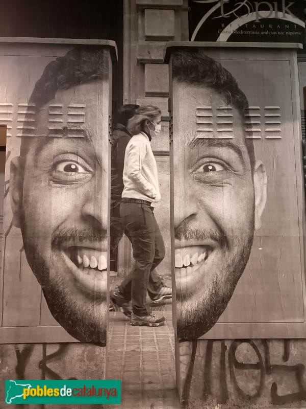 Barcelona - Mural <i>Vides Partides </i>