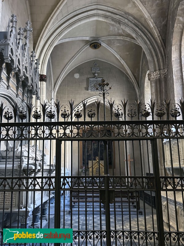 Vilafranca del Penedès - Església de Sant Francesc. Capella de la Mare de Déu de la Llet