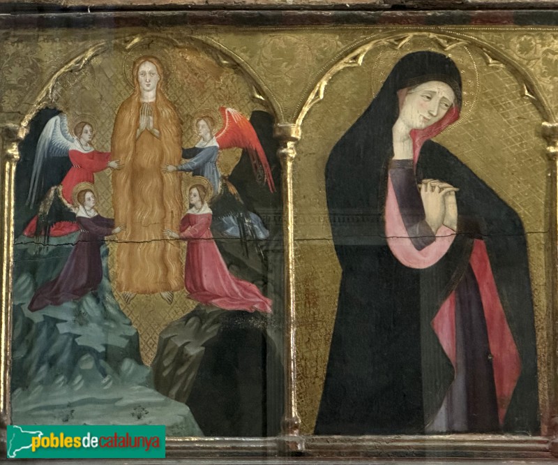 Vilafranca del Penedès - Retaule de la Mare de Déu i Sant Jordi