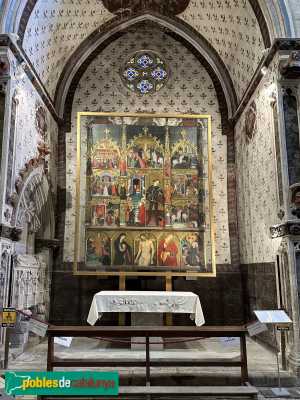 Vilafranca del Penedès - Retaule de la Mare de Déu i Sant Jordi