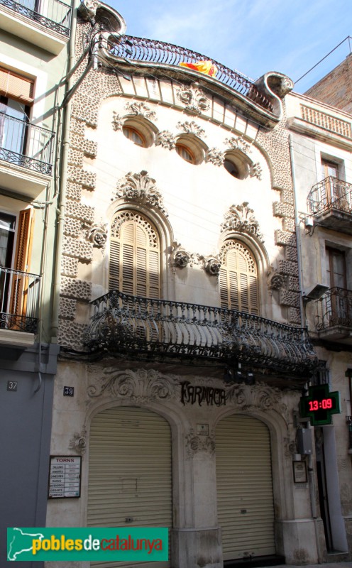 Vilafranca del Penedès - Casa Guasch i Estalella