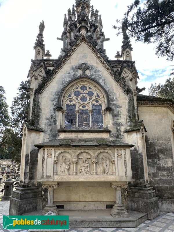 Vilafranca del Penedès - Cementiri. Panteó Antoni Jané