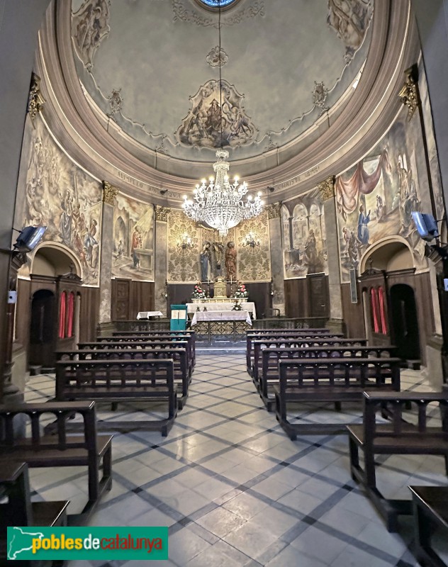 Vilafranca del Penedès. Basílica de Santa Maria. Capella del Santíssim