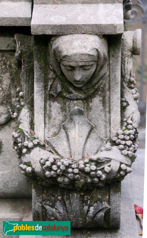 Vilafranca del Penedès - Cementiri. Sepulcre Eugeni d'Ors (A Matilde)