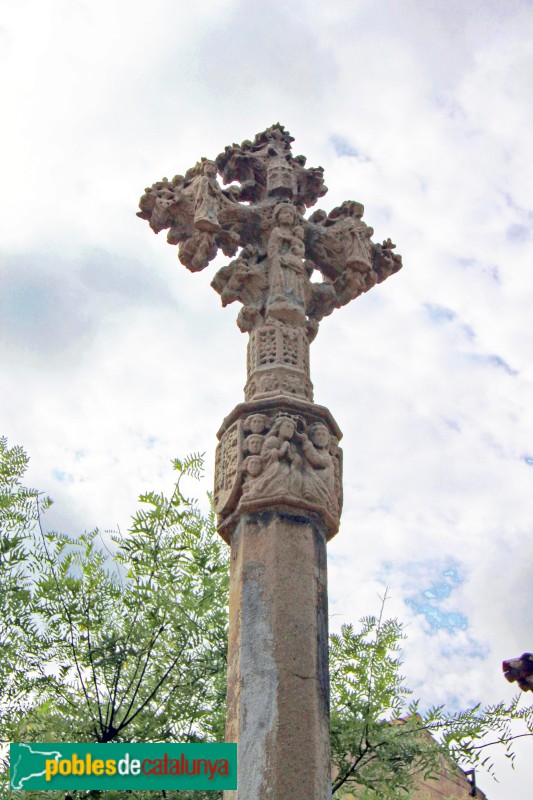 Reproducció de la creu de l'Ermita de Loreto, al Poble Espanyol