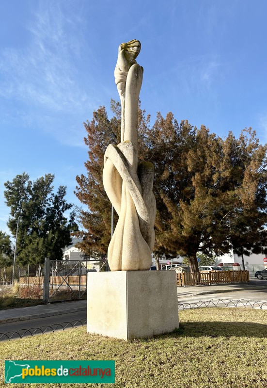 Ulldecona - Escultura al Passeig de la Generalitat