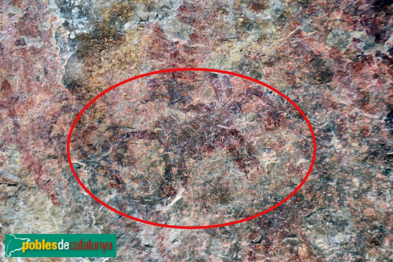 Ulldecona - Pintures rupestres de l'Abric de l'Ermita