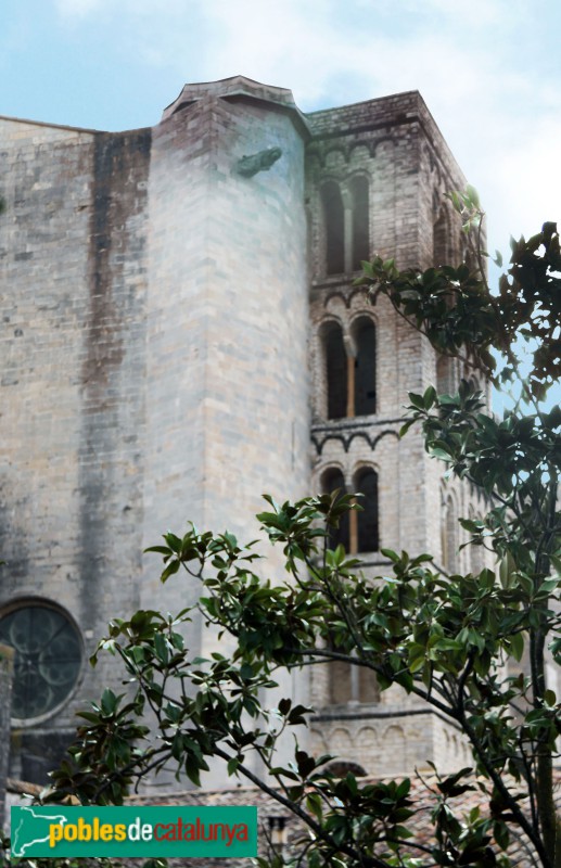 Girona - Torre de Carlemany (Campanar romànic)