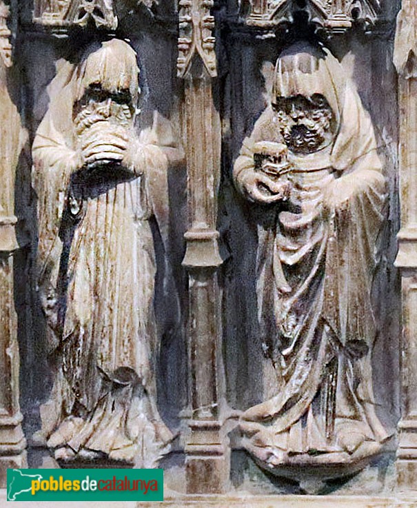 Girona - Catedral. Sepulcre de Berenguer d'Anglesola