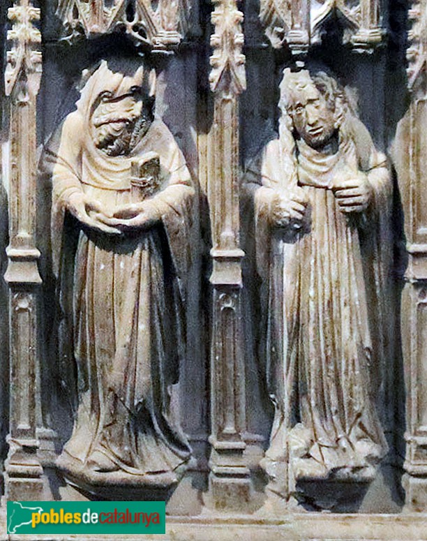 Girona - Catedral. Sepulcre de Berenguer d'Anglesola