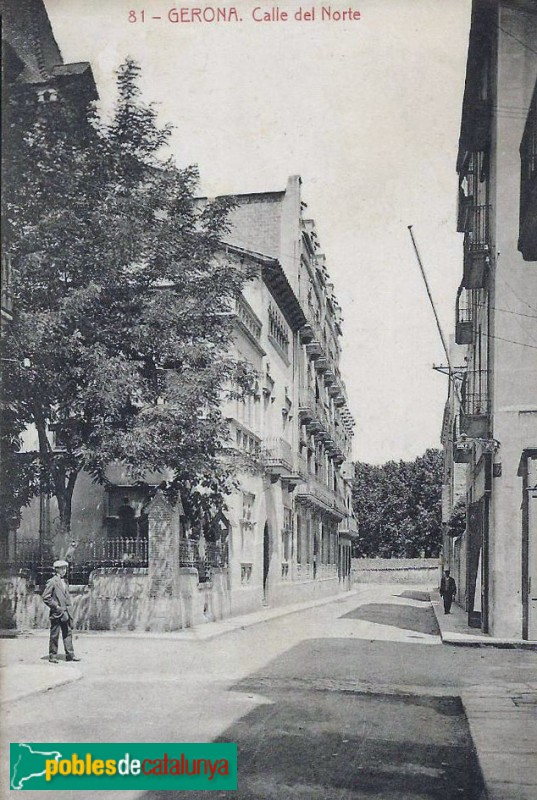 Girona - Xalet Juandó. Postal antiga