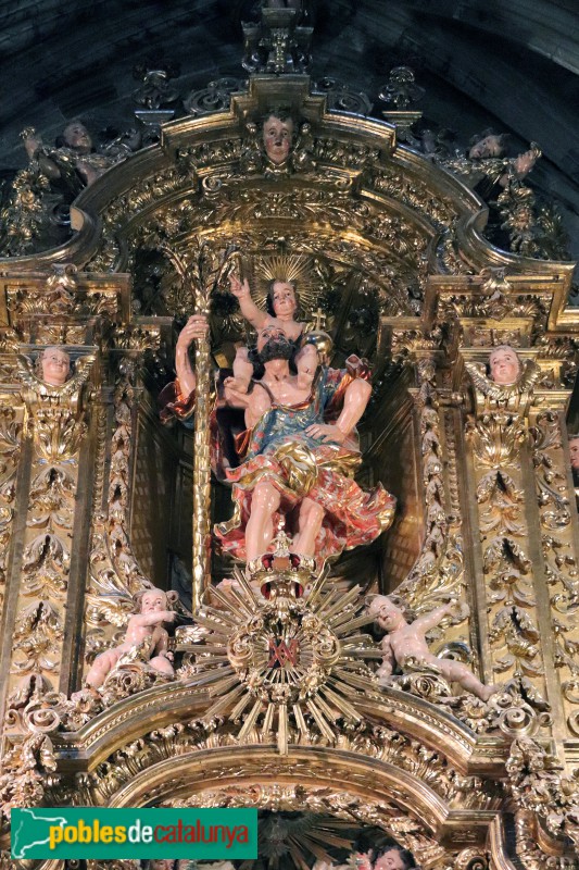 Girona - Catedral. Retaule de la Immaculada
