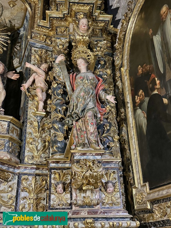 Girona - Catedral. Retaule de la Mare de Déu dels Dolors