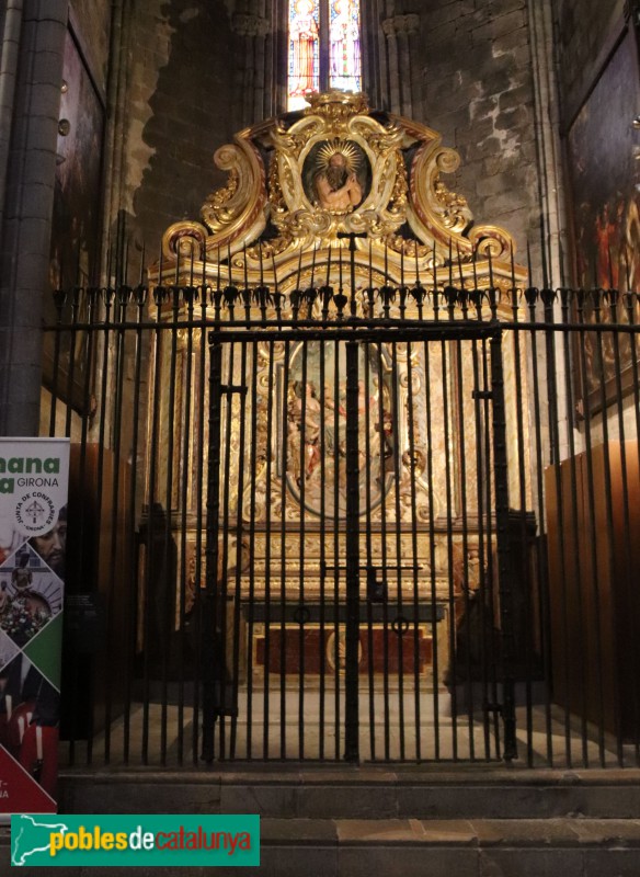 Girona - Catedral. Retaule de Sant Rafael