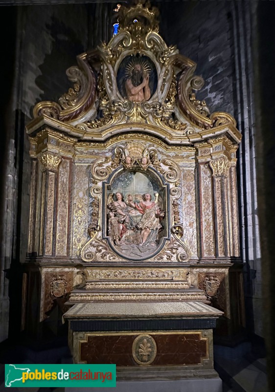 Girona - Catedral. Retaule de Sant Rafael