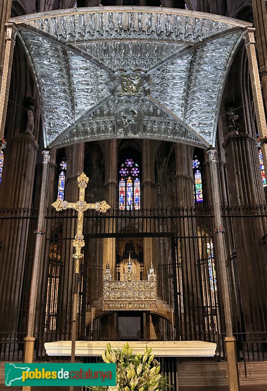 Girona - Catedral. Presbiteri
