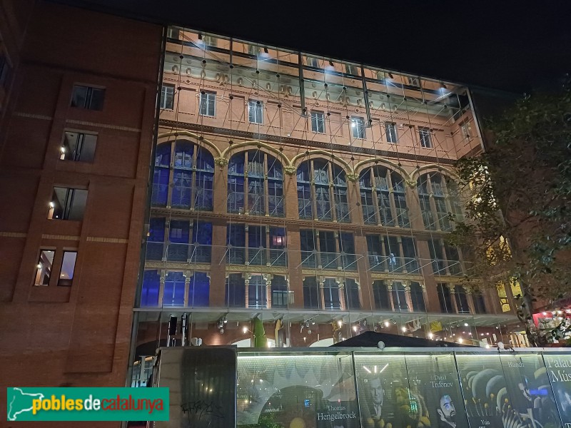 Barcelona - Ampliació Palau de la Música (Foto: Sergi Suárez, 2024) Barcelona - Ampliació Palau de la Música