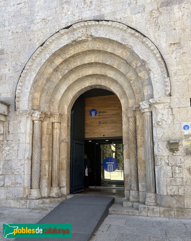 Girona - Sant Pere de Galligants. Portada