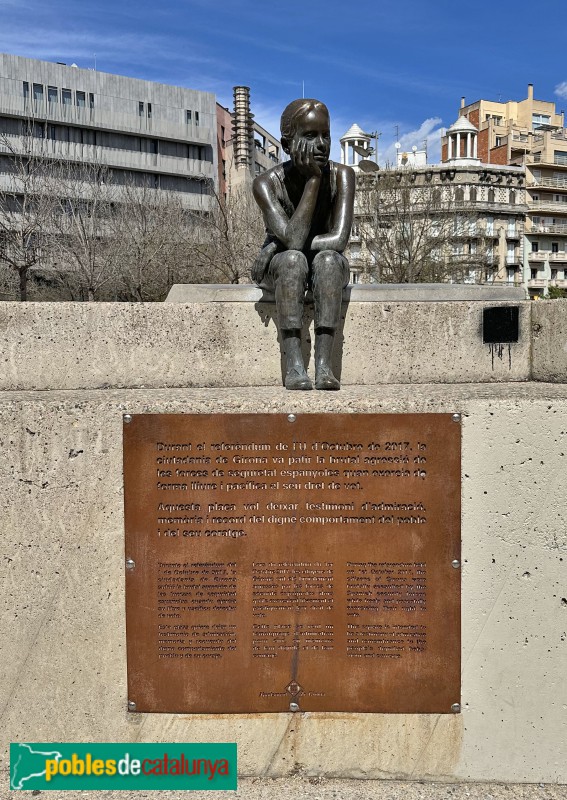 Girona - Monument a la Constitució de 1978