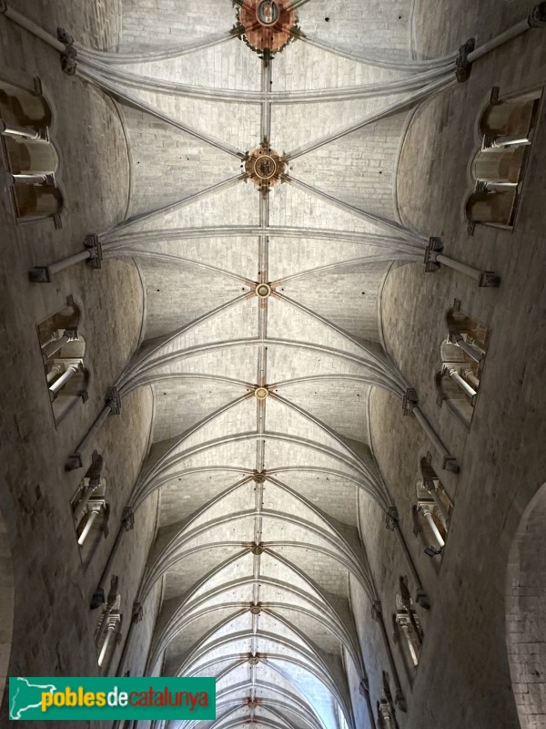 Girona - Església de Sant Feliu. Interior