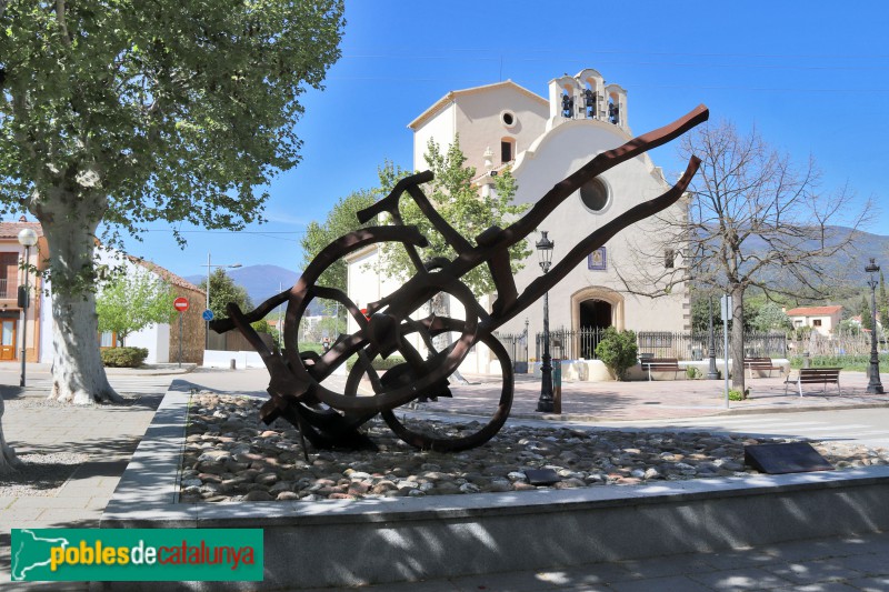 Santa Maria de Palautordera - Escultura <i>Carro</i>