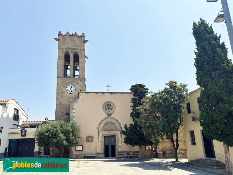 Argentona - Església de Sant Julià (Foto: Albert Esteves, 2025) Argentona - Església de Sant Julià