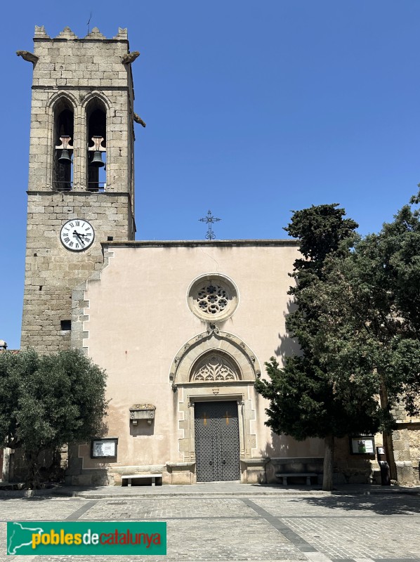 Argentona - Església de Sant Julià (Foto: Albert Esteves, 2025) Argentona - Església de Sant Julià