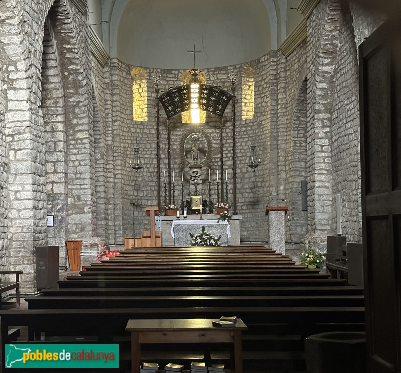 Bellver de Cerdanya - Església de Santa Maria de Talló (Foto: Albert Esteves, 2025) Bellver de Cerdanya - Església de Santa Maria de Talló