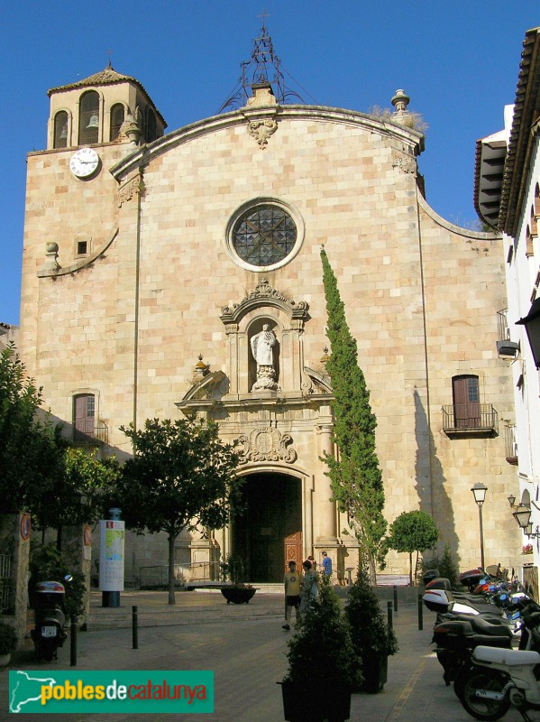 Tossa de Mar - Església de Sant Vicenç (Foto: Artígraf, 2010) Tossa de Mar - Església de Sant Vicenç