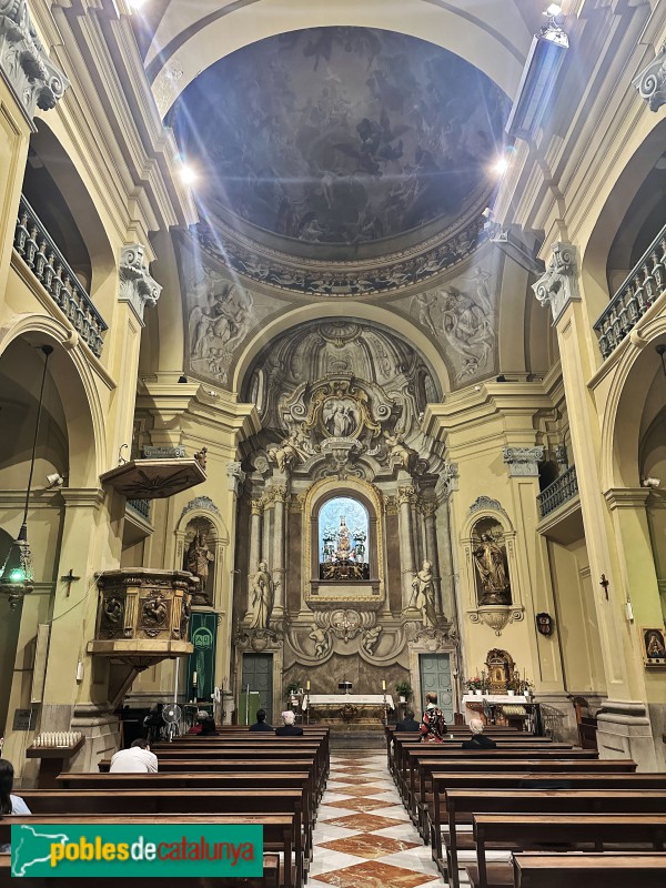 Barcelona - Església de Sant Pere Nolasc (Foto: Albert Esteves, 2025) Barcelona - Església de Sant Pere Nolasc