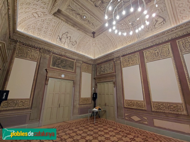 Sant Feliu de Llobregat - Palau Falguera. Sala Àustria (Foto: Sergi Suárez, 2026) Sant Feliu de Llobregat - Palau Falguera. Sala Àustria