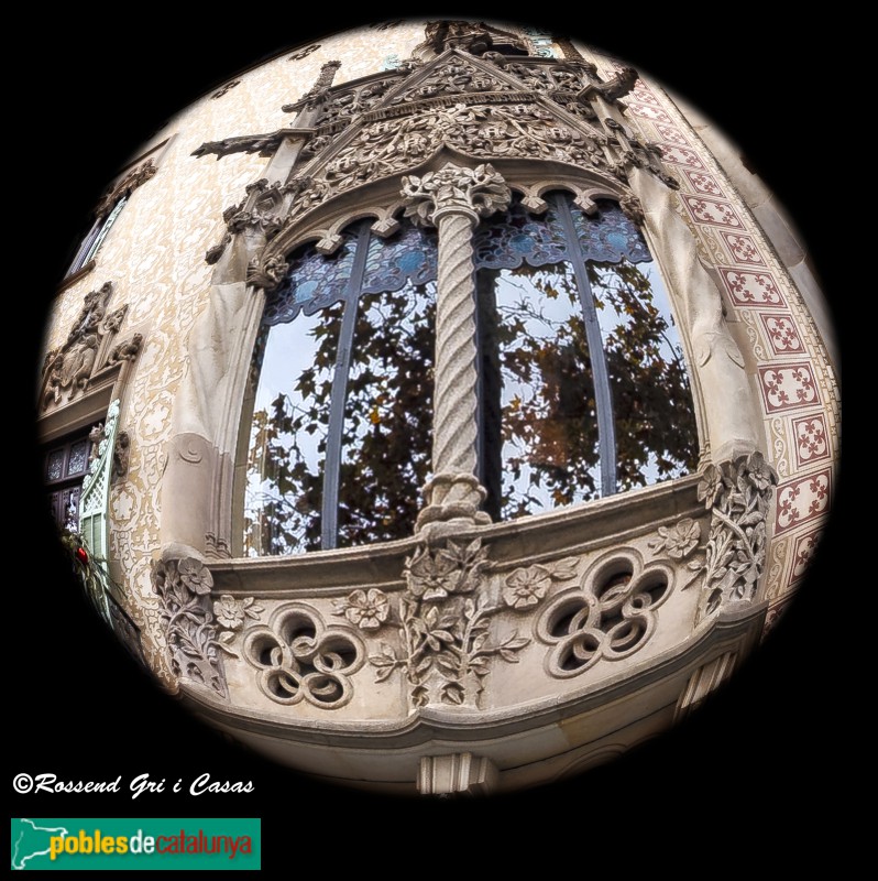 Barcelona - Casa Amatller. Tribuna (Foto: Rossend Gri, 2026) Barcelona - Casa Amatller. Tribuna