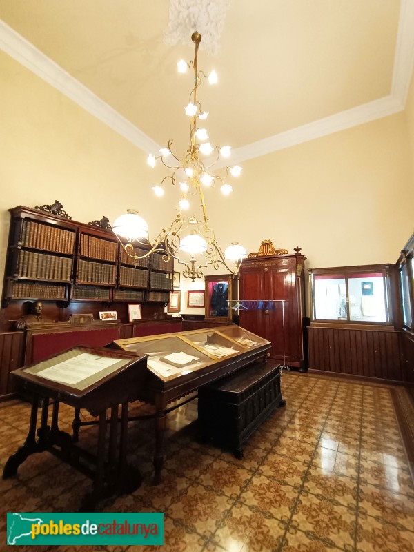 Barcelona - Palau de Justícia. Biblioteca (Foto: Anna Corcoll, 2025) Barcelona - Palau de Justícia. Biblioteca