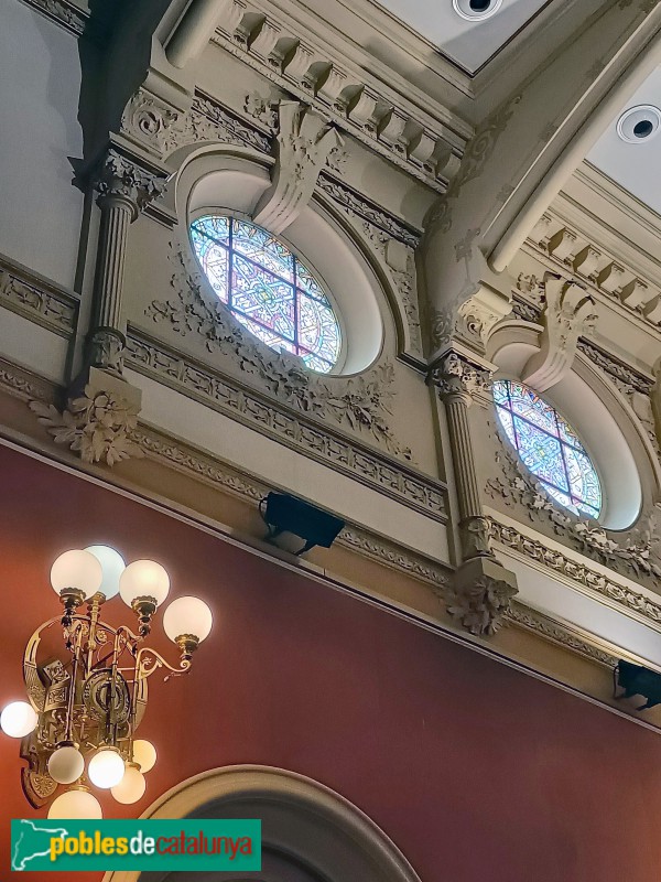 Barcelona - Palau de Justícia. Sala de Vistes (Foto: Anna Corcoll, 2025) Barcelona - Palau de Justícia. Sala de Vistes